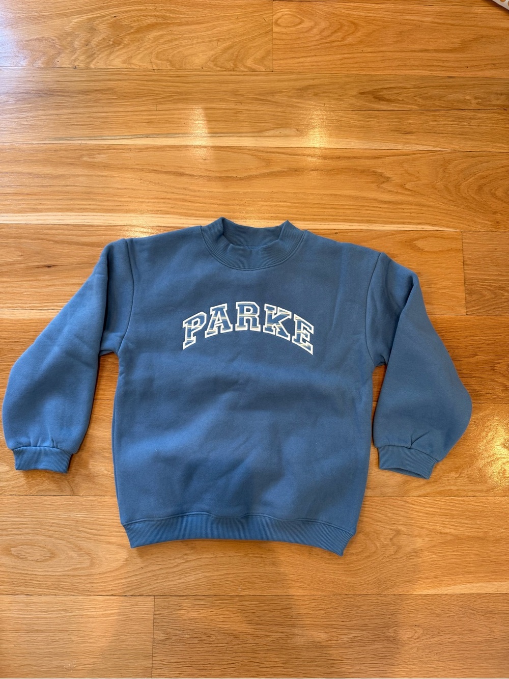 PARKE Kids - Blue mock neck